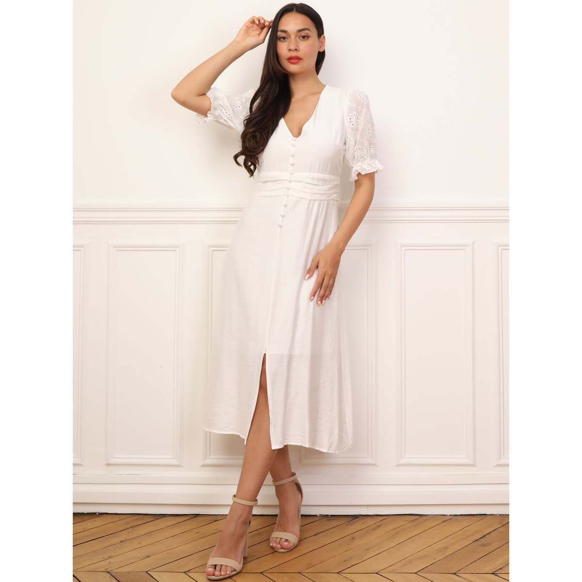 Women's Dresses La Modeuse White