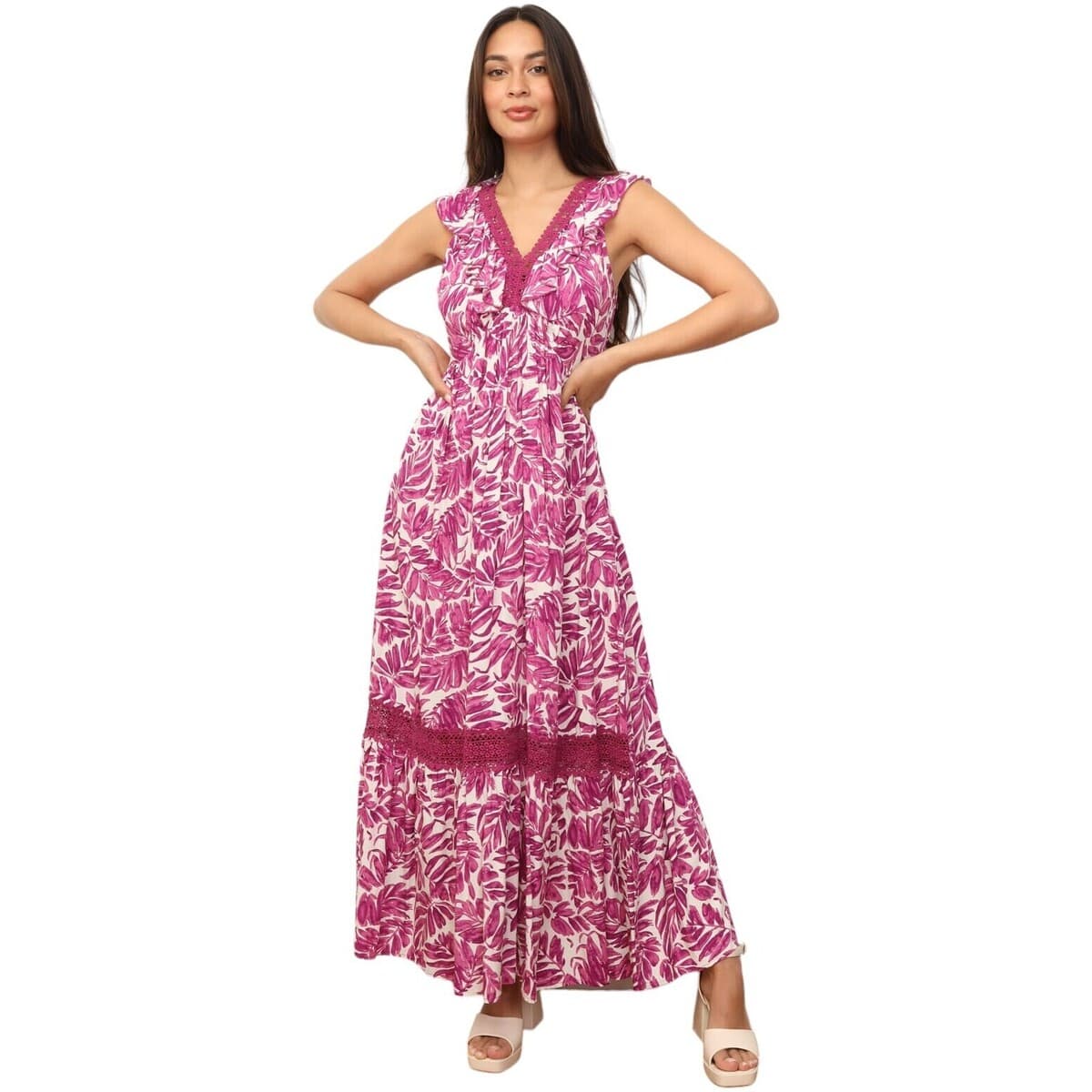 Women's Dresses La Modeuse Pink