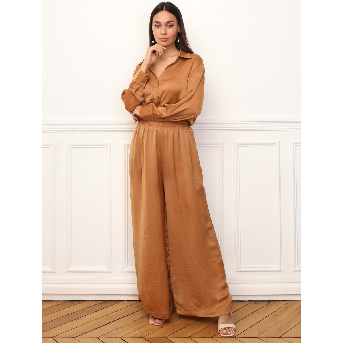 Women's Tracksuits La Modeuse Brown