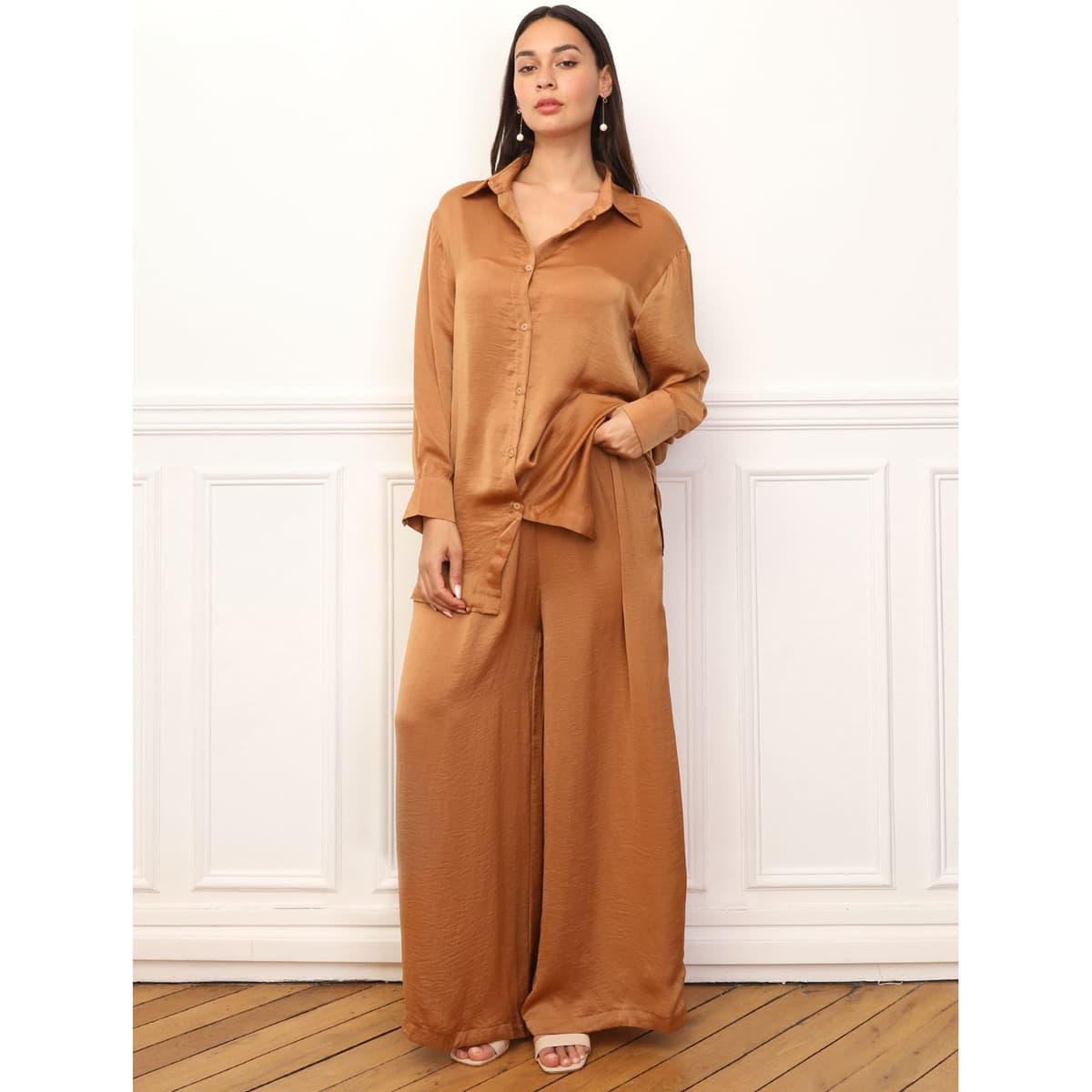 Women's Tracksuits La Modeuse Brown