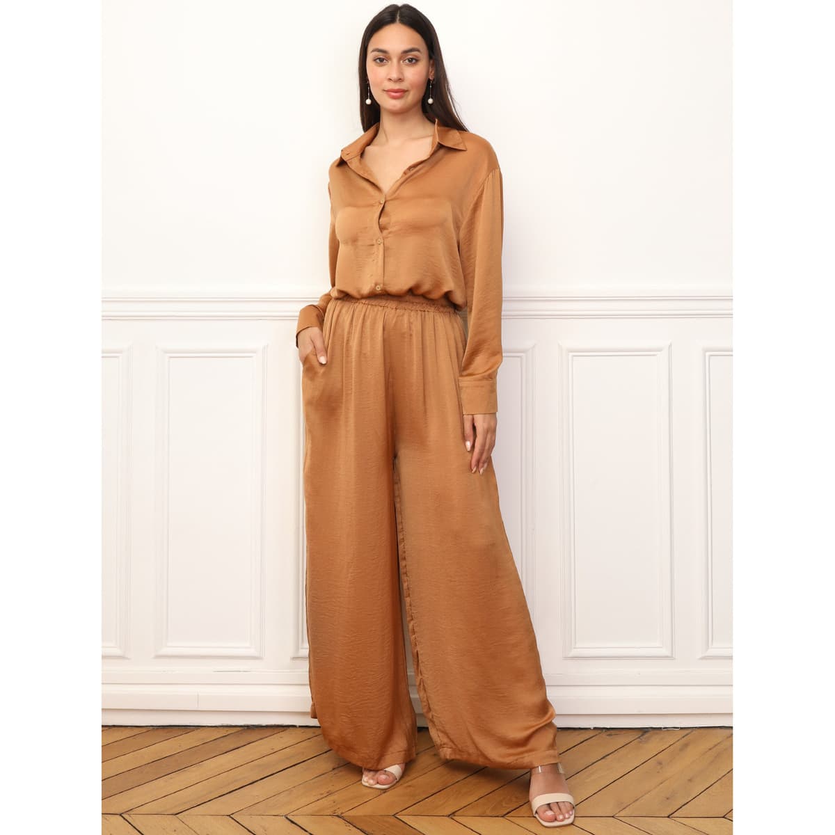 Women's Tracksuits La Modeuse Brown
