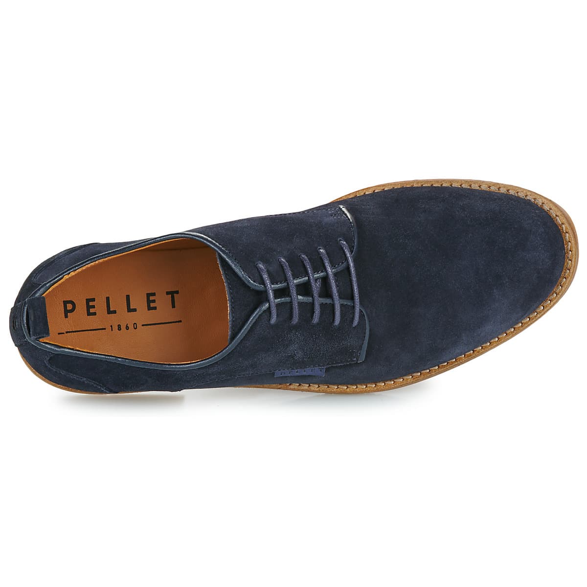 Men's Derby Shoes Pellet Blue