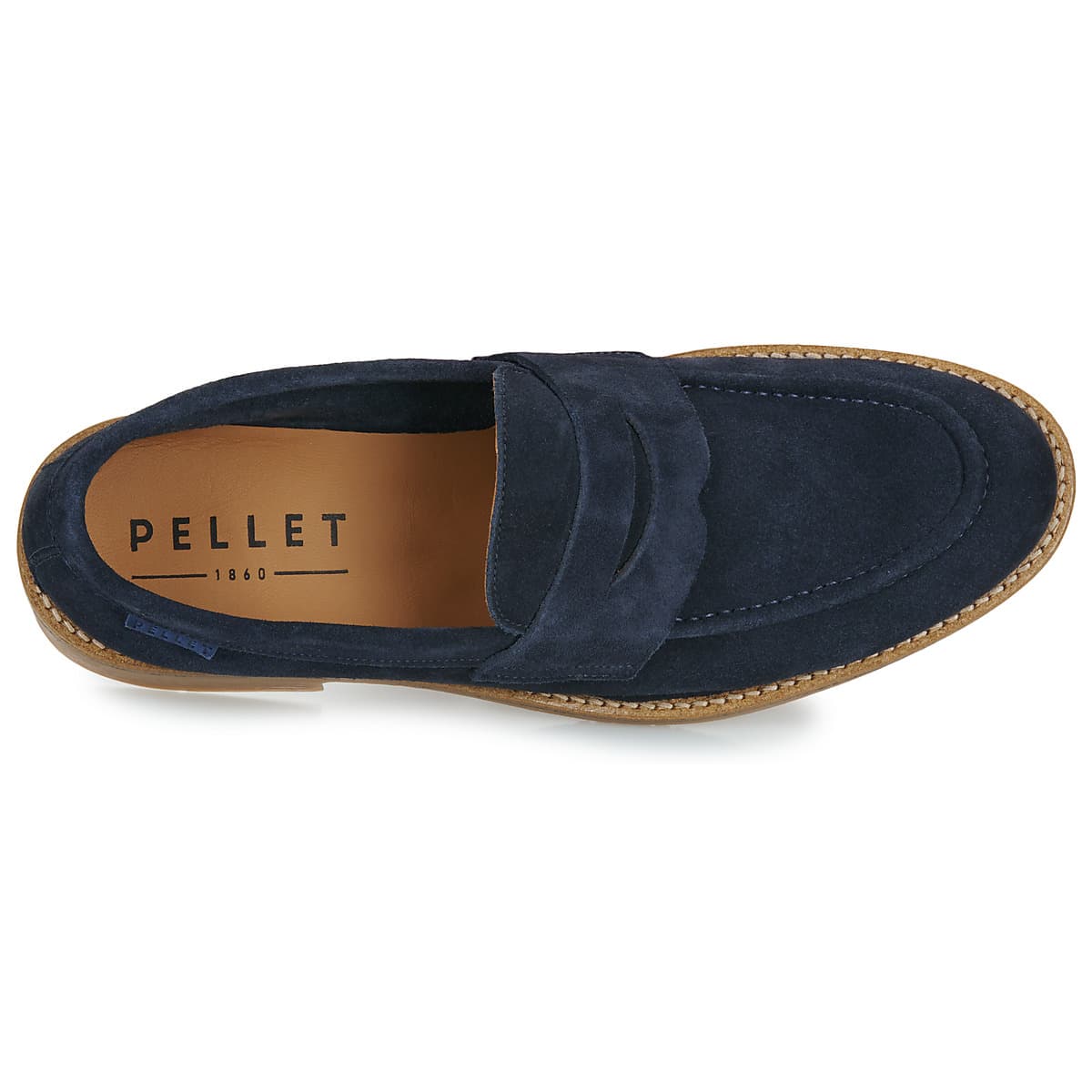 Men's Loafers Pellet Blue