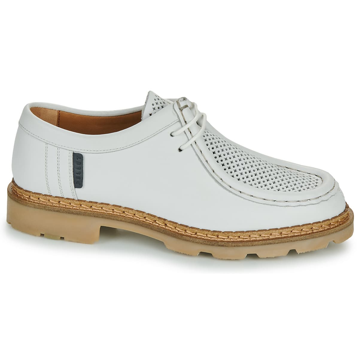 Women's Derby Shoes Pellet White