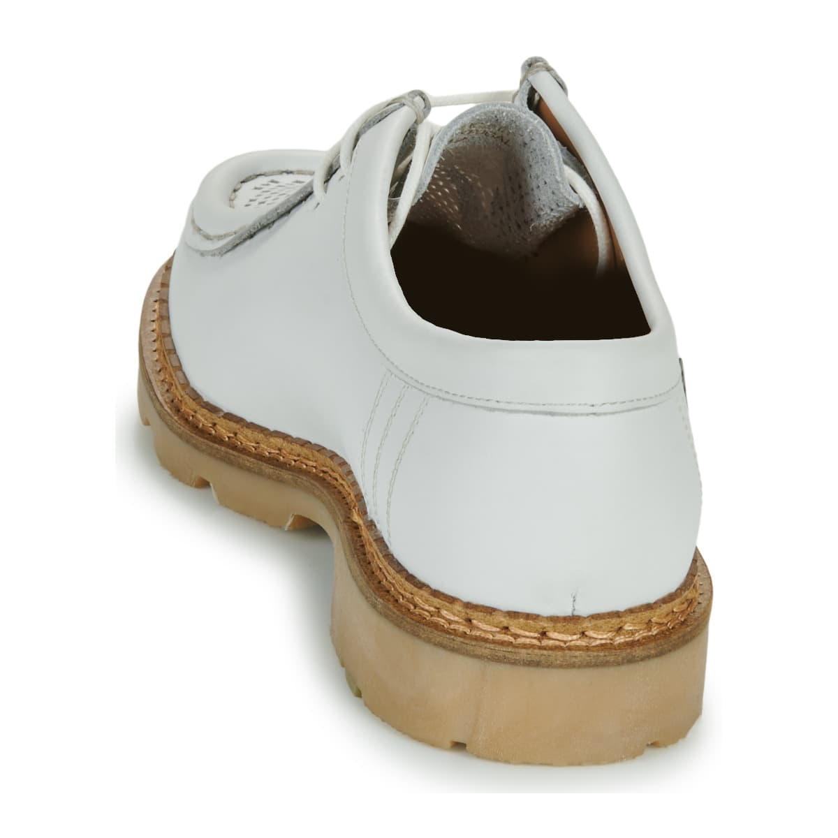 Women's Derby Shoes Pellet White