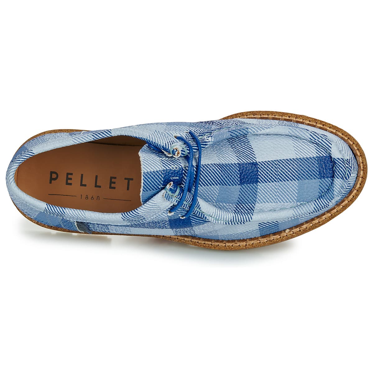 Women's Derby Shoes Pellet Blue
