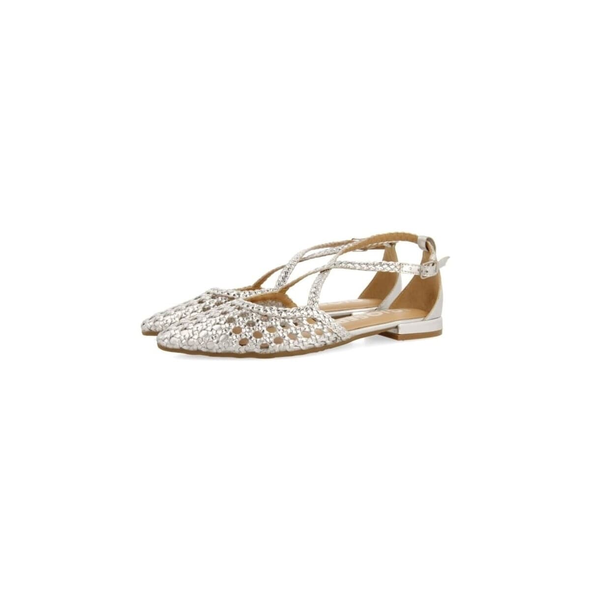 Women's Ballet Flats Gioseppo Silver