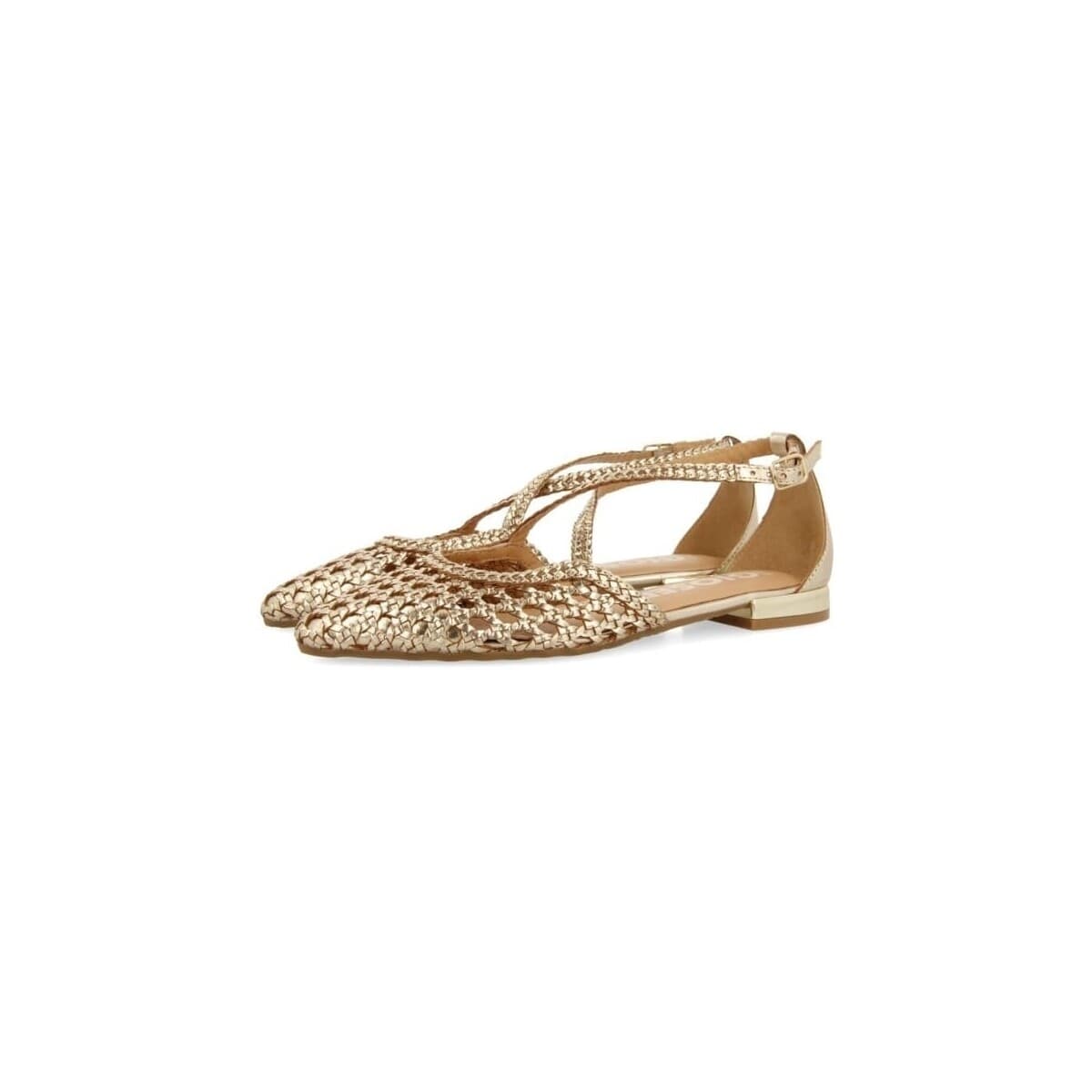 Women's Ballet Flats Gioseppo Gold