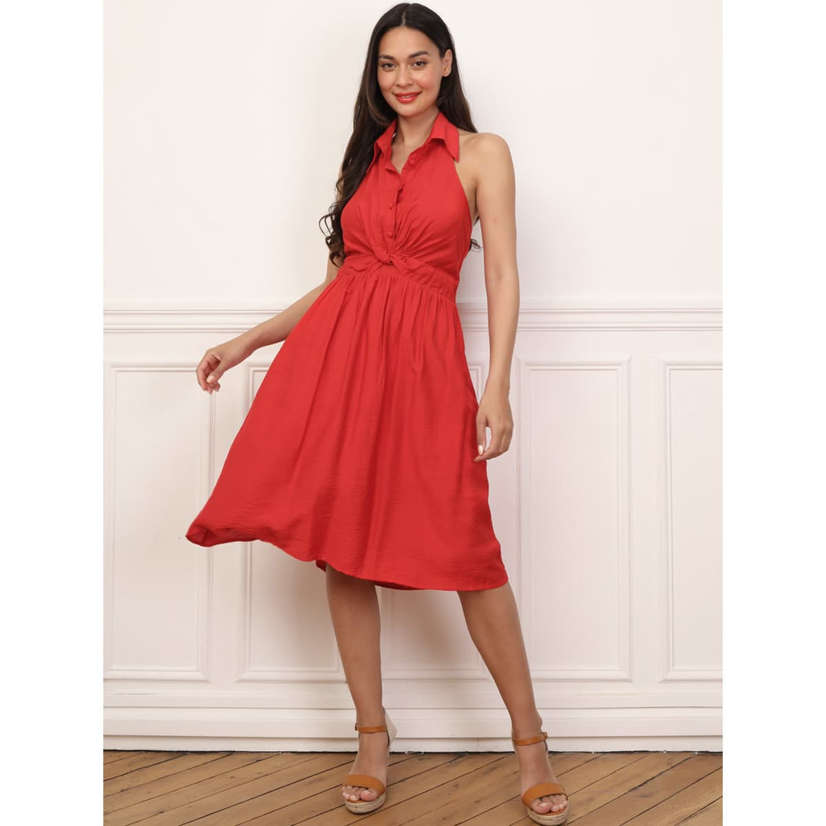 Women's Dresses La Modeuse Red
