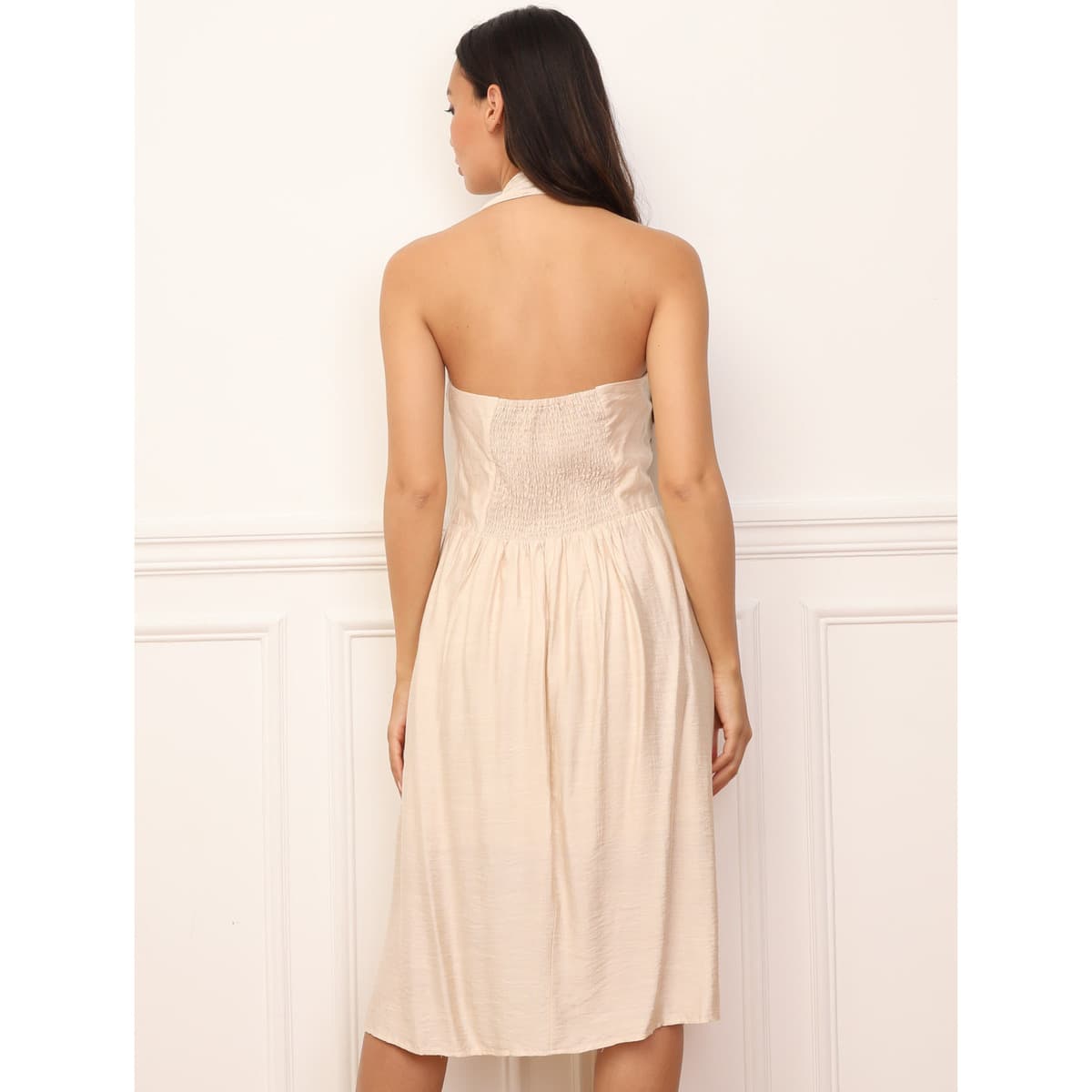 Women's Dresses La Modeuse Beige