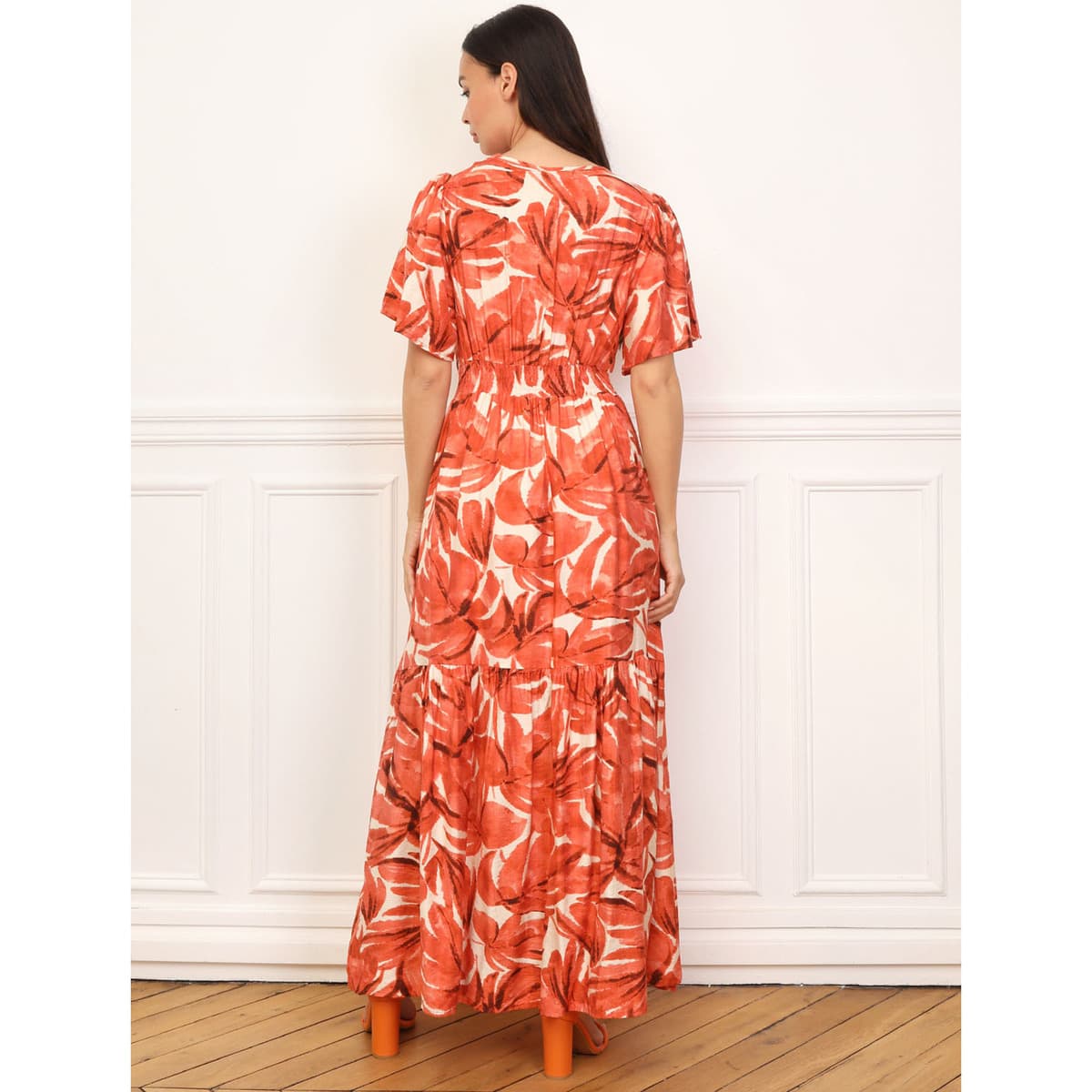 Women's Dresses La Modeuse Orange