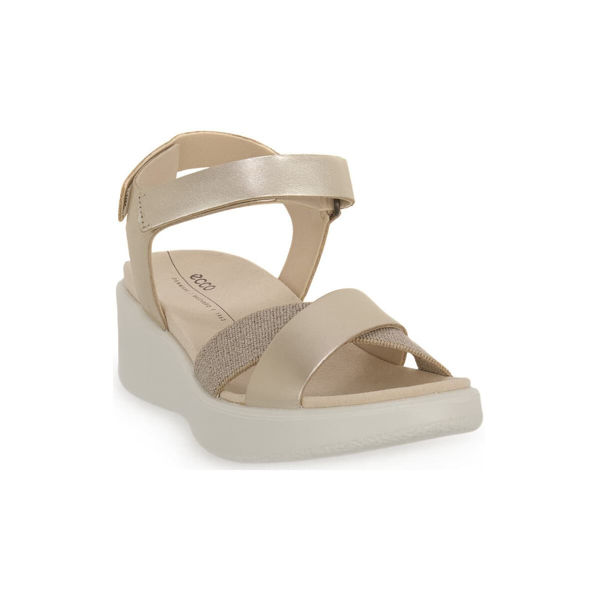 Women's Platforms Ecco White