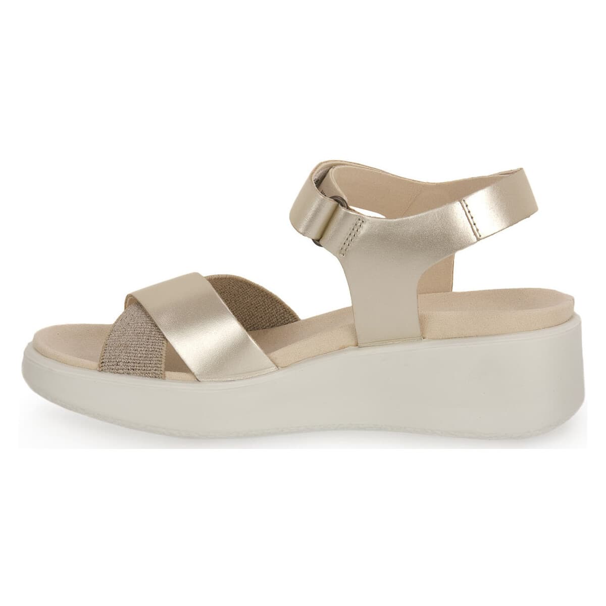 Women's Platforms Ecco White