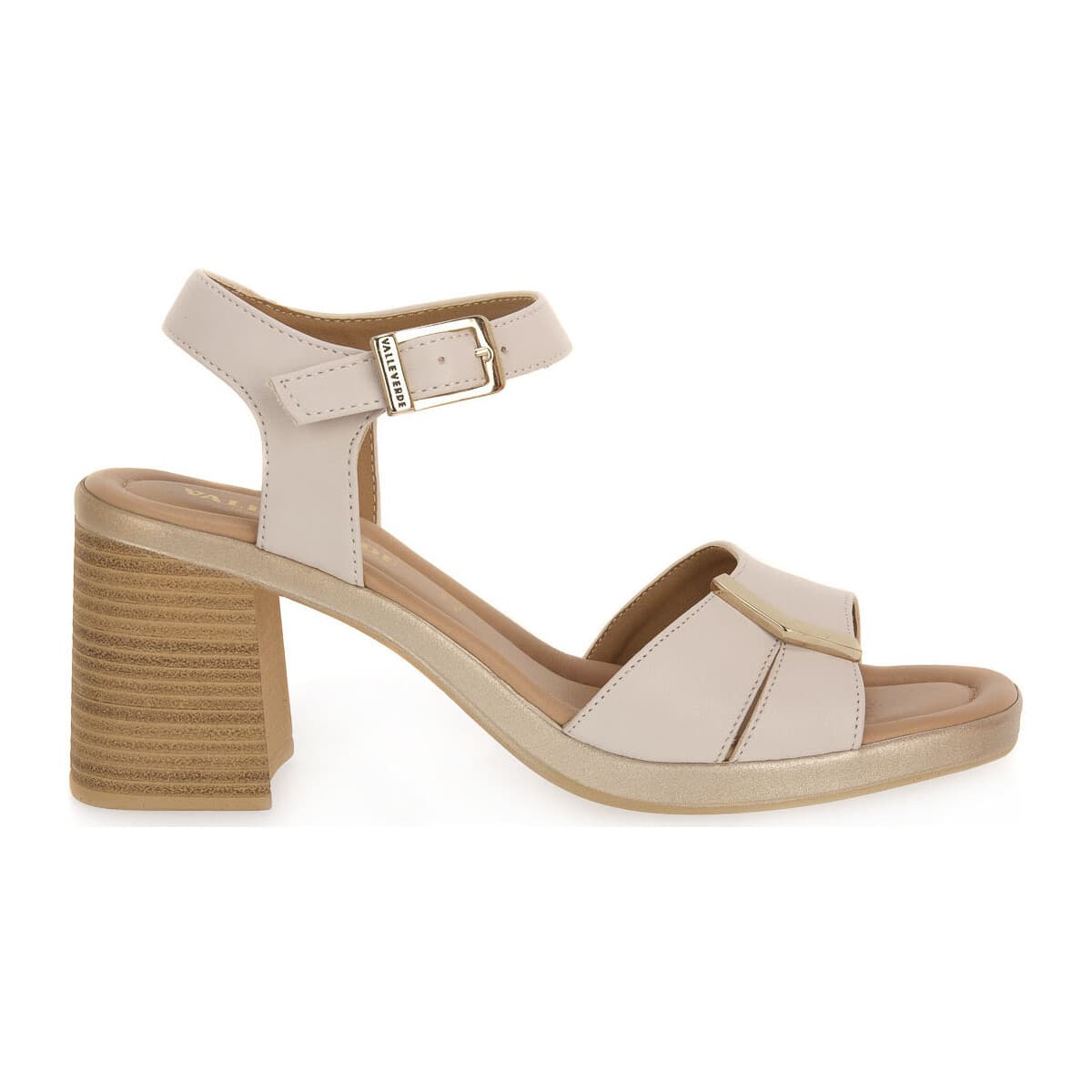 Σανδάλια με τακούνι Valleverde AVORIO