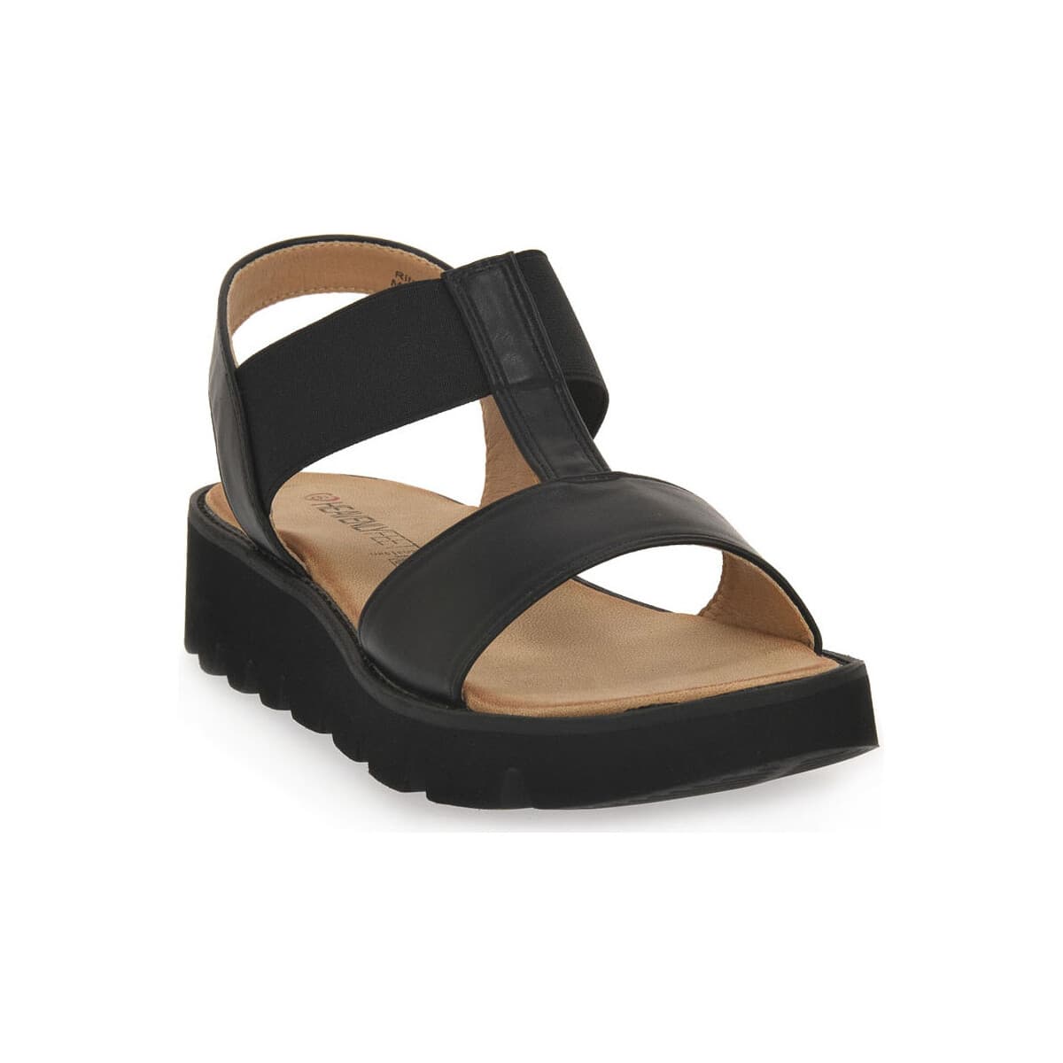 Women's Platforms Heavenly Feet Black