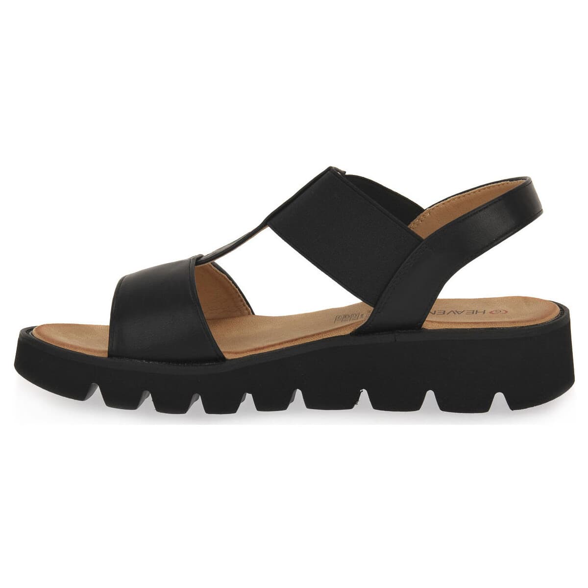 Women's Platforms Heavenly Feet Black