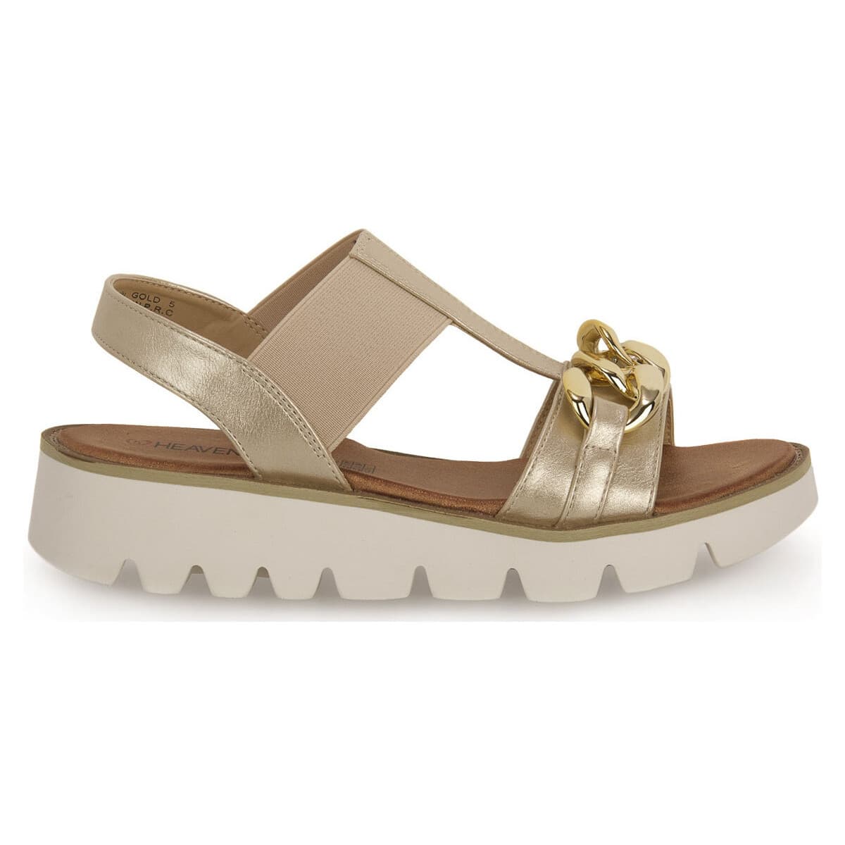 Women's Platforms Heavenly Feet Beige
