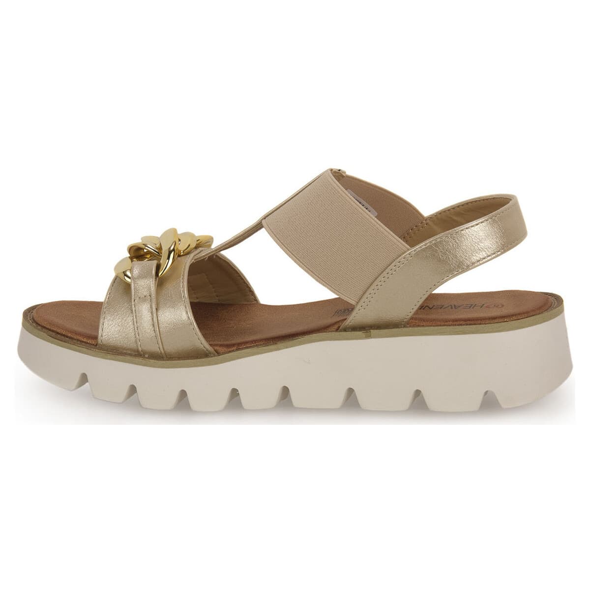 Women's Platforms Heavenly Feet Beige