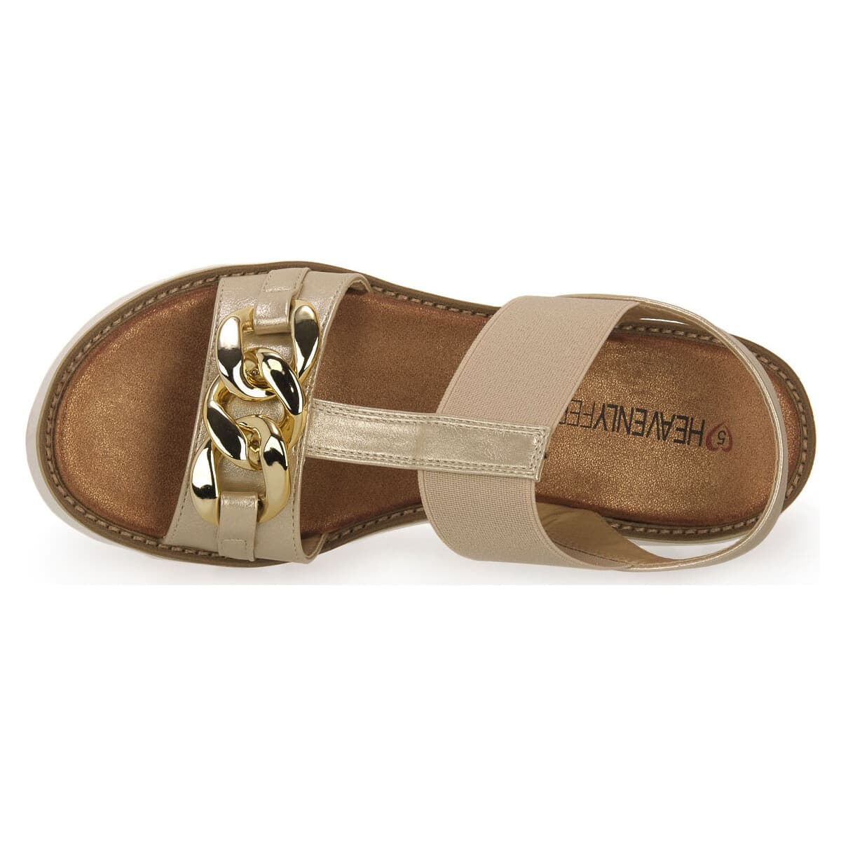 Women's Platforms Heavenly Feet Beige