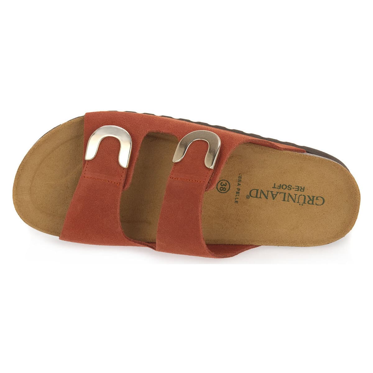 Women's Mules Grunland Brown