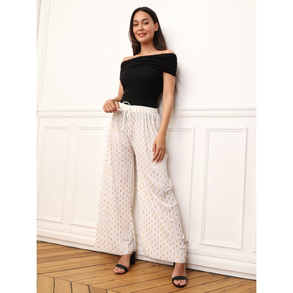 Women's Pants La Modeuse White