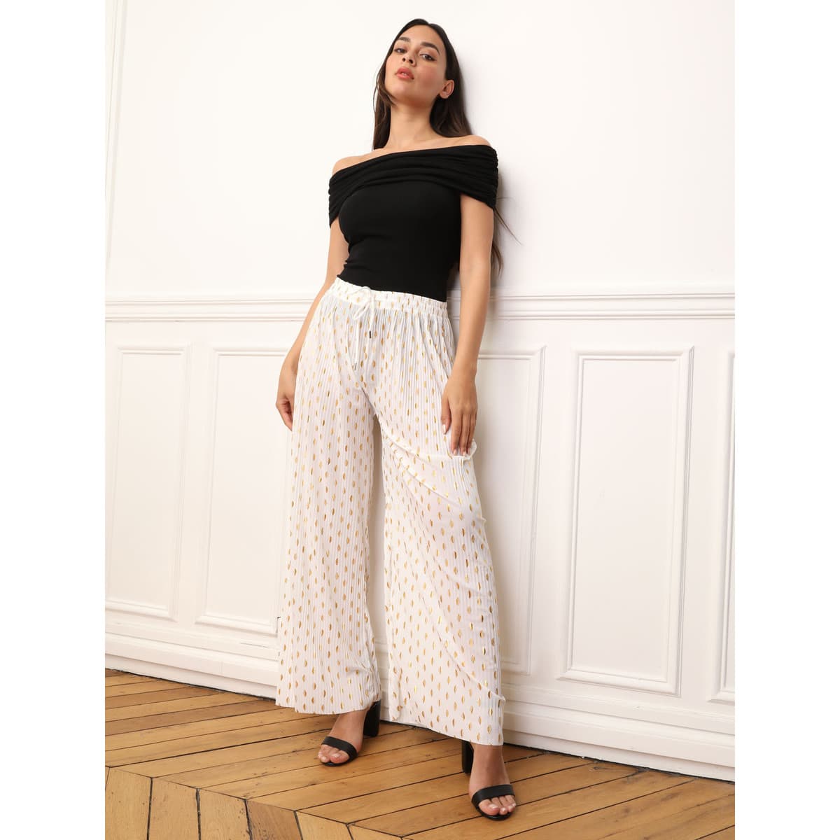 Women's Pants La Modeuse White