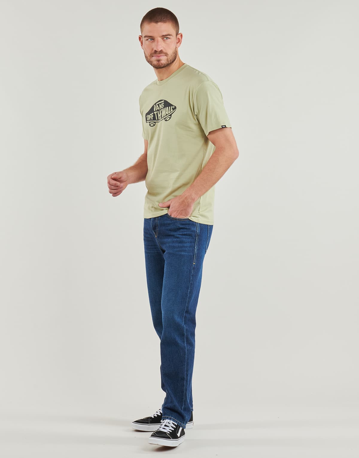 Men's T-Shirts Vans Beige