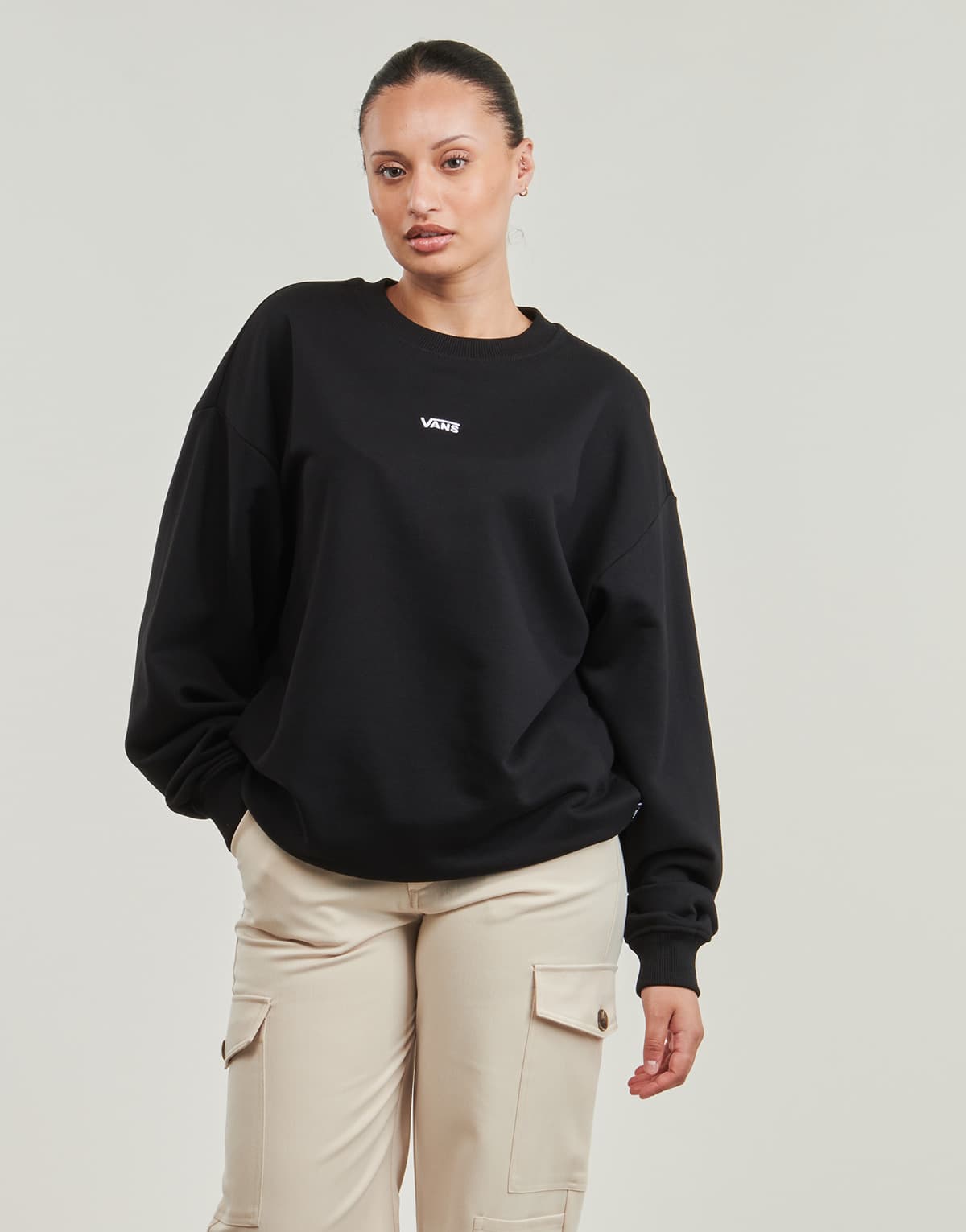Women's Sports T-Shirts Vans Black