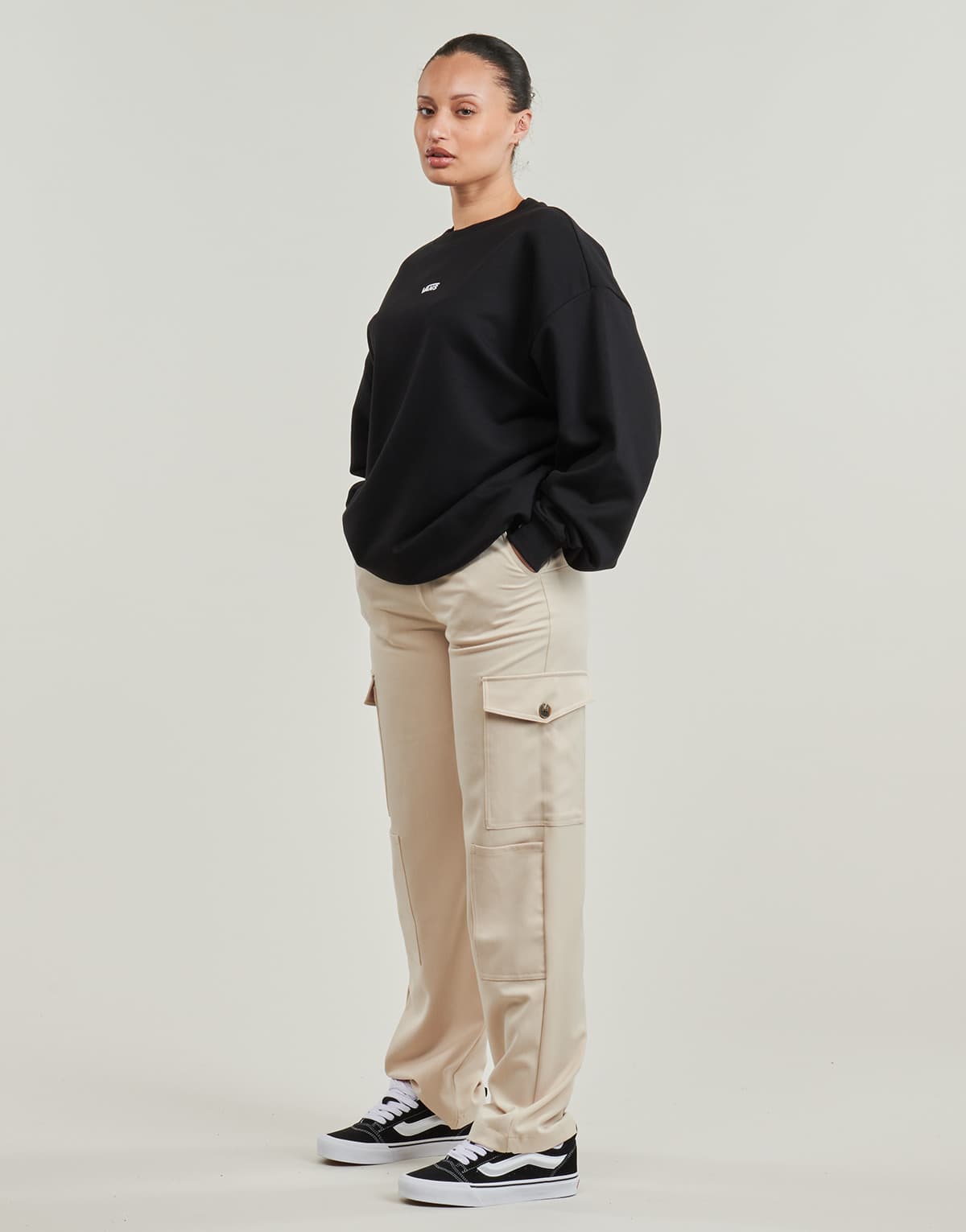 Women's Sports T-Shirts Vans Black