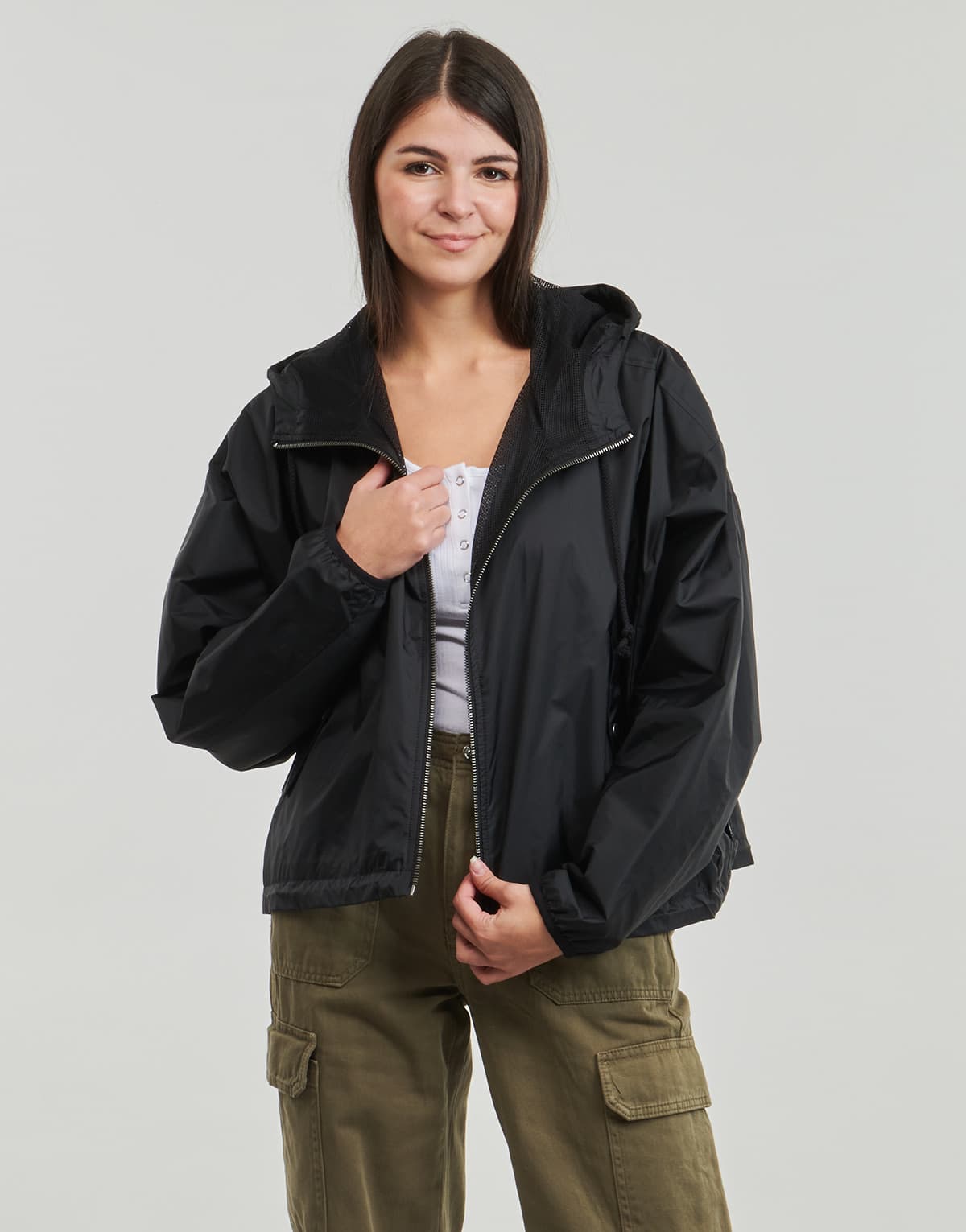 Women's Windbreakers Vans Black