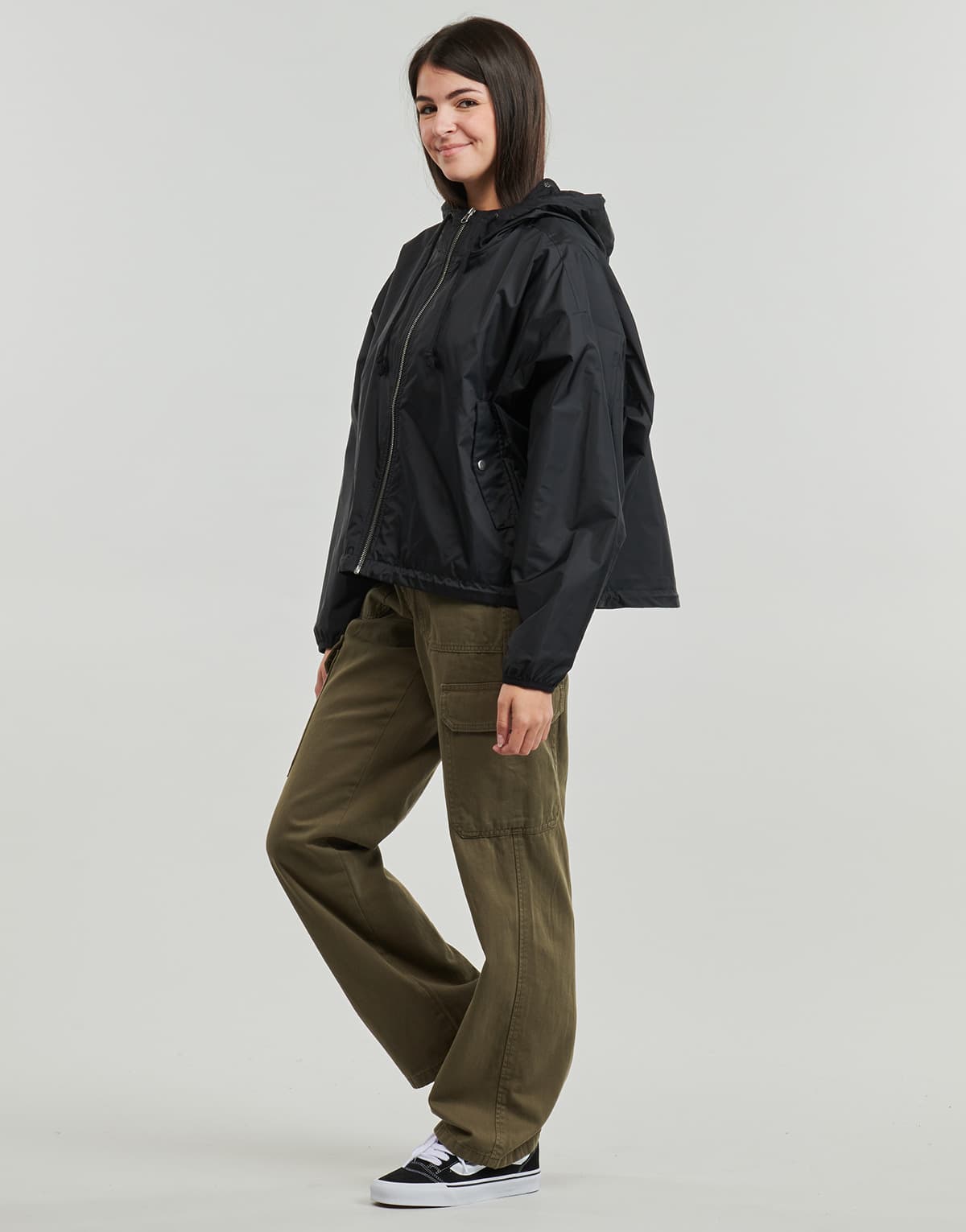 Women's Windbreakers Vans Black
