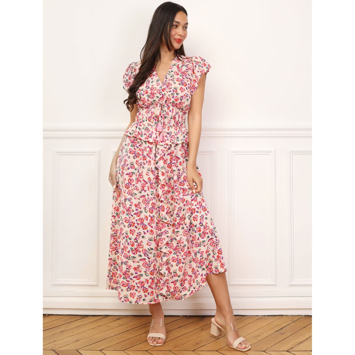 Women's Dresses La Modeuse Beige