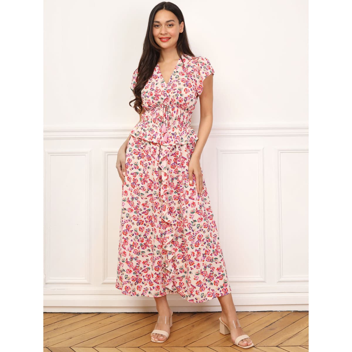 Women's Dresses La Modeuse Beige