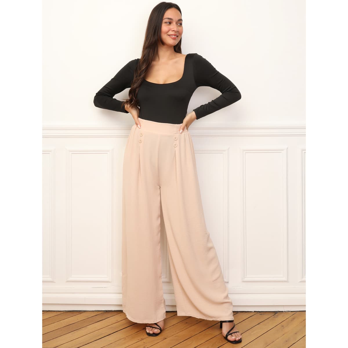 Women's Pants La Modeuse Beige