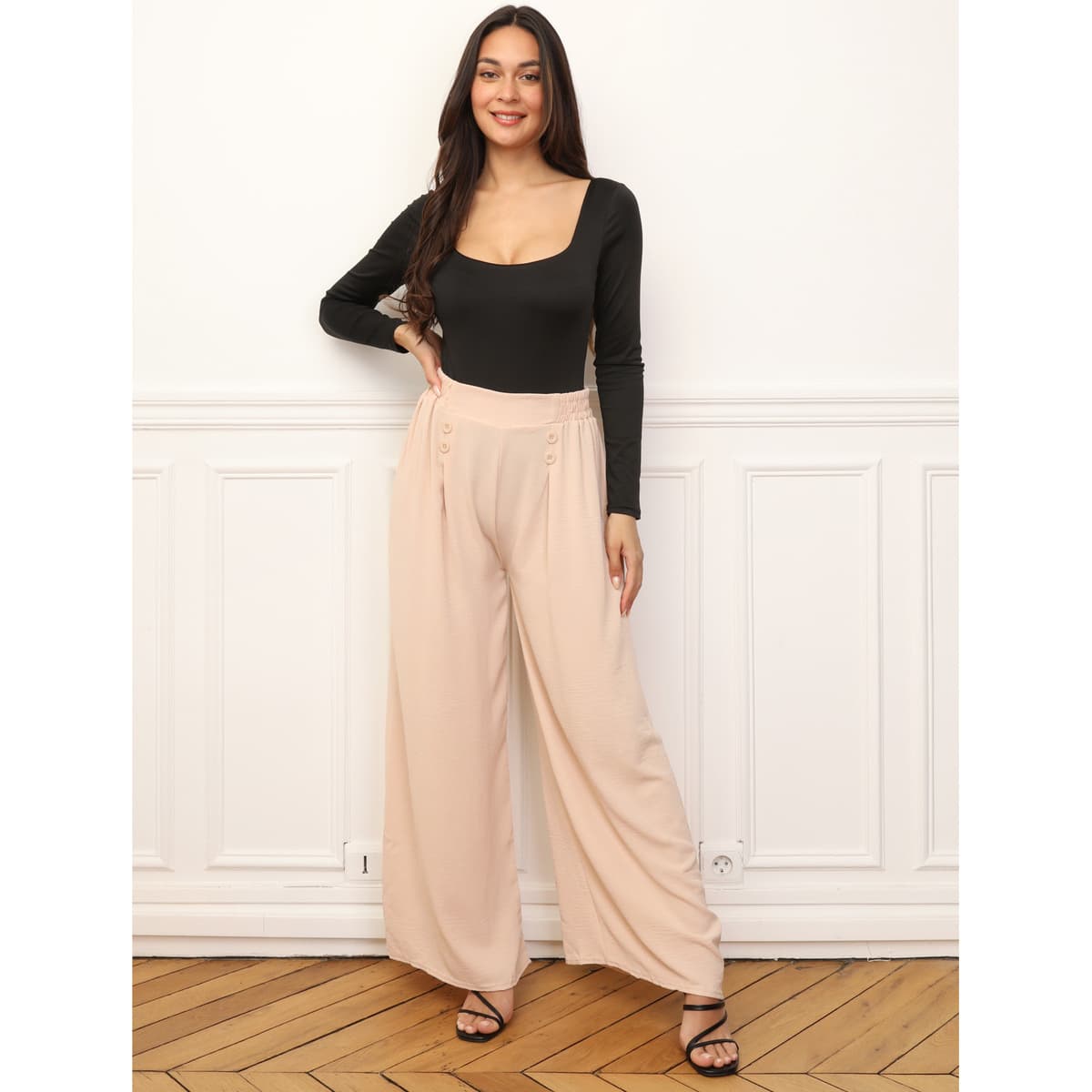 Women's Pants La Modeuse Beige