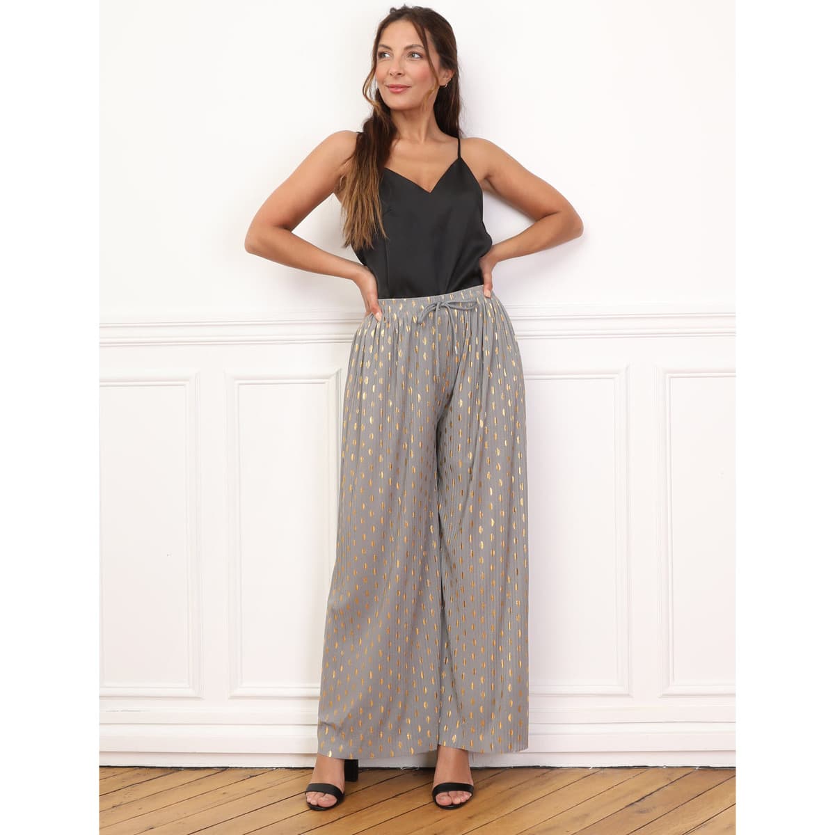 Women's Pants La Modeuse Gray