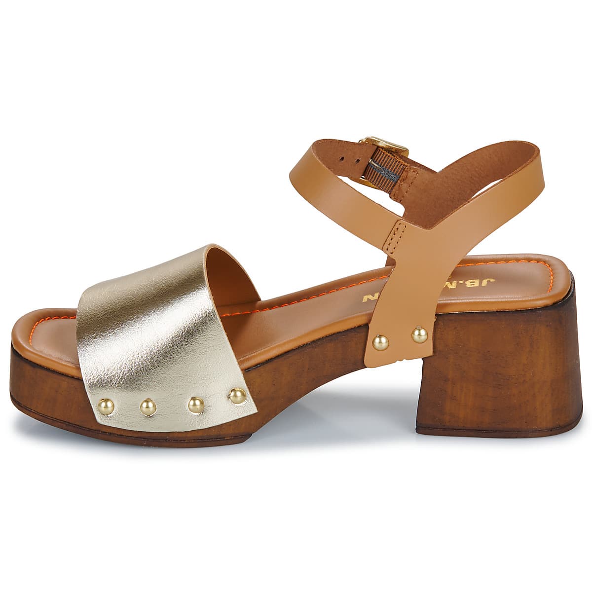 Women's Clogs JB Martin Gold