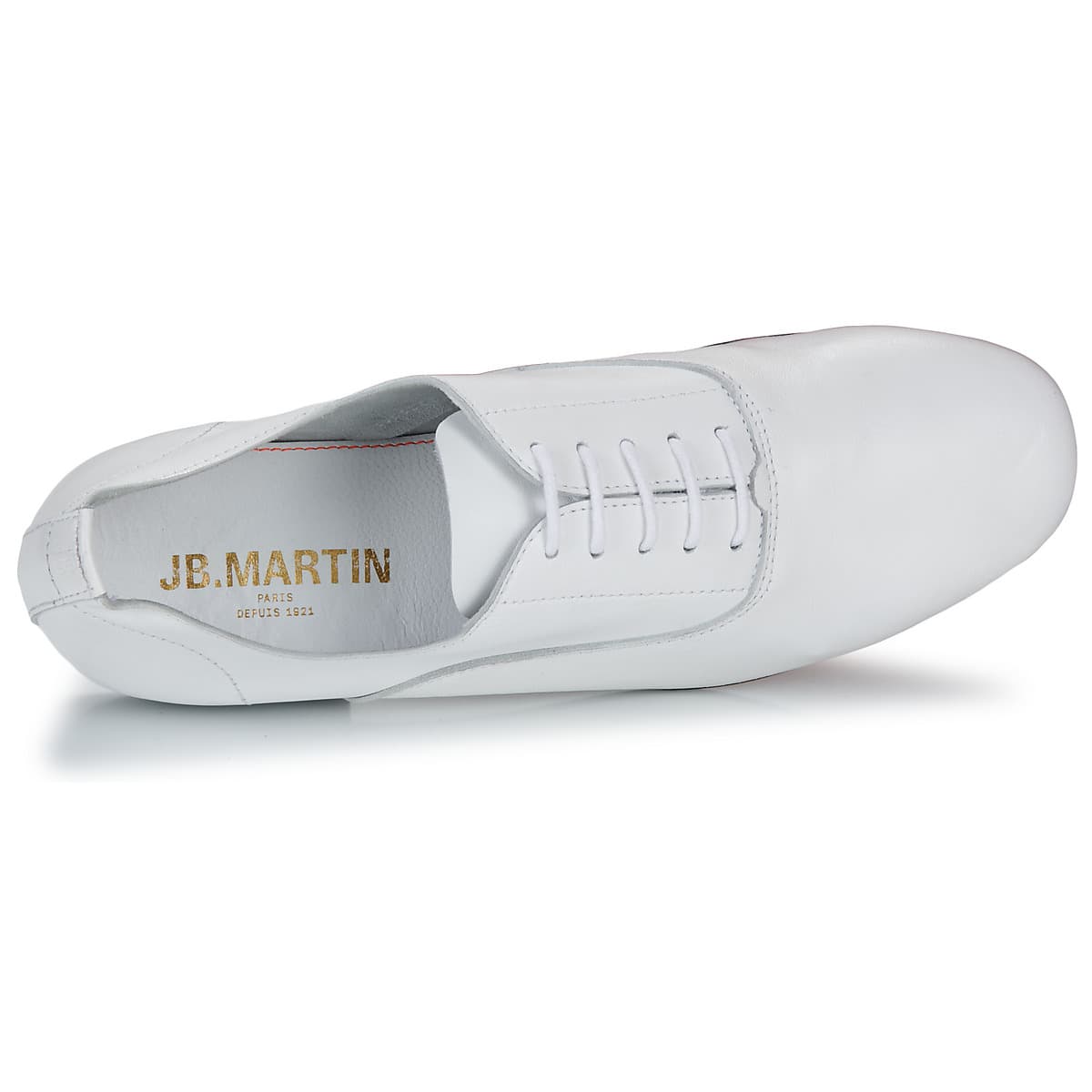 Women's Derby Shoes JB Martin White