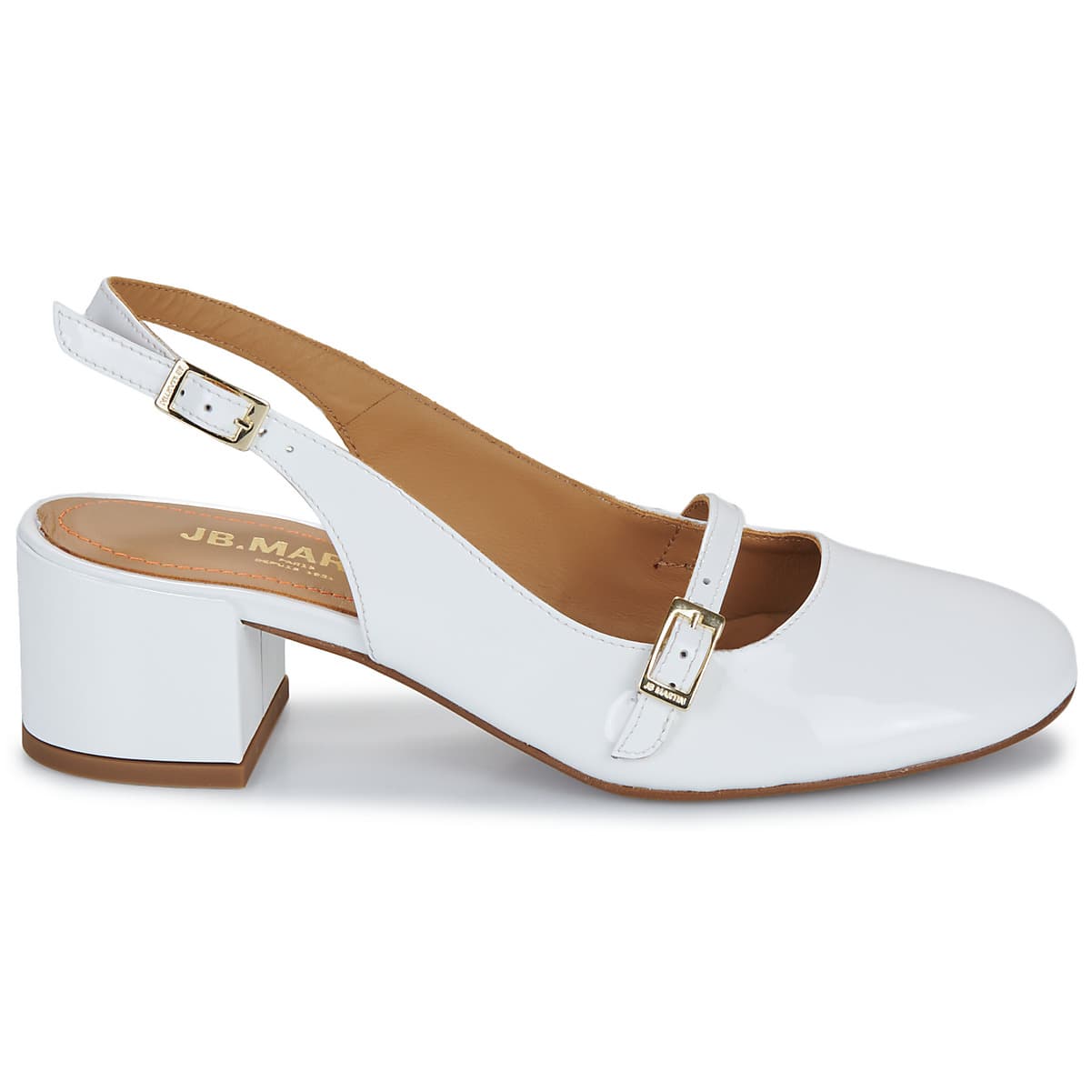 Women's Pumps JB Martin White