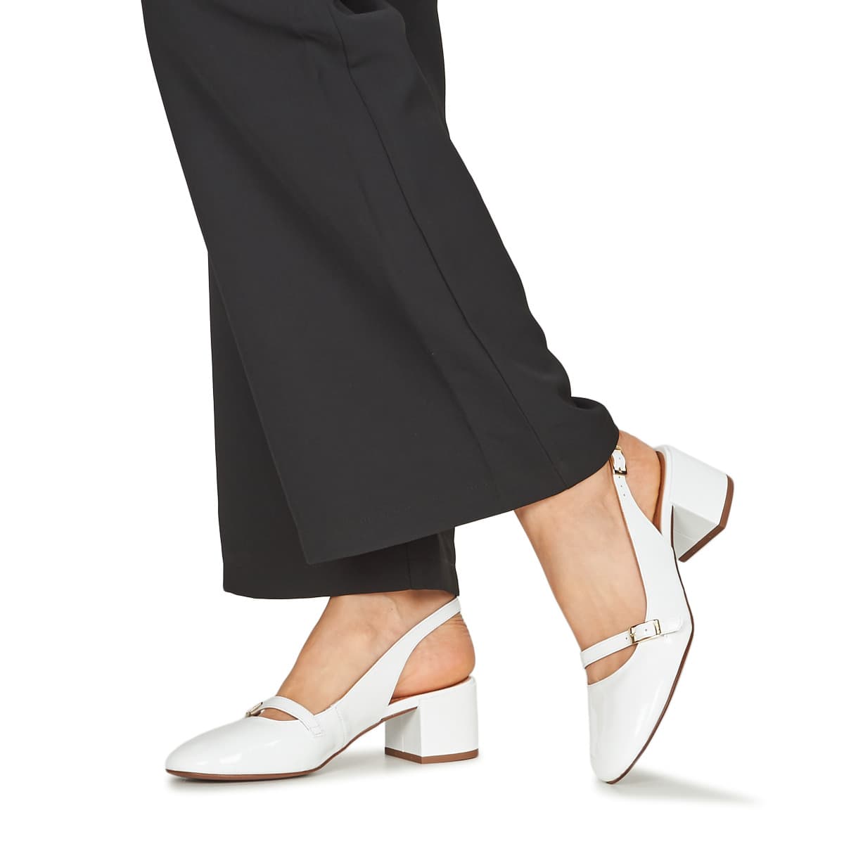Women's Pumps JB Martin White