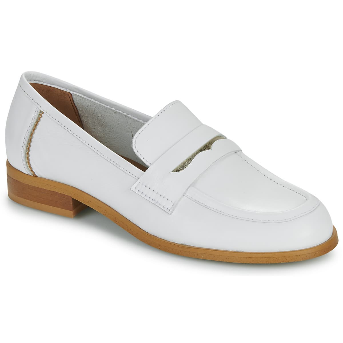 Women's Loafers JB Martin White