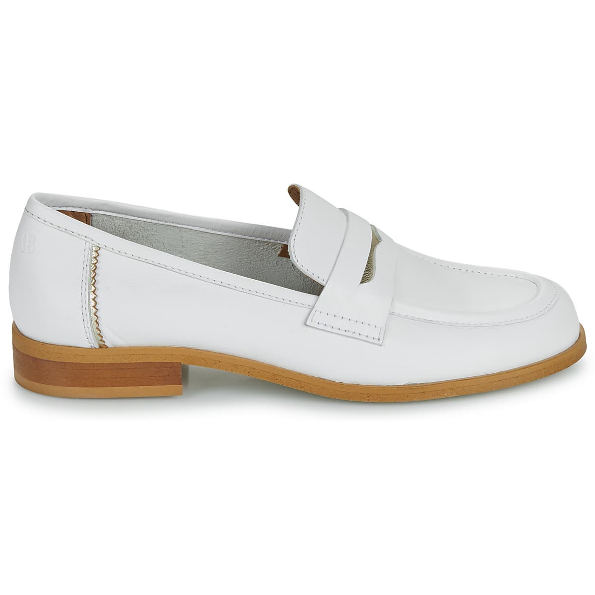 Women's Loafers JB Martin White