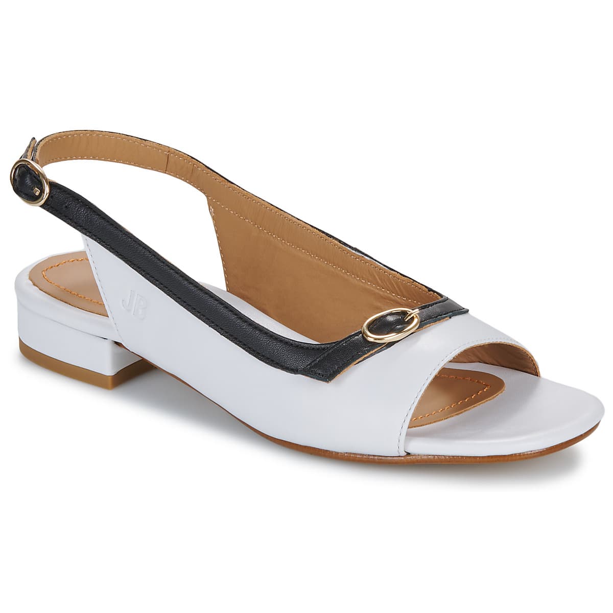 Women's Platforms JB Martin White