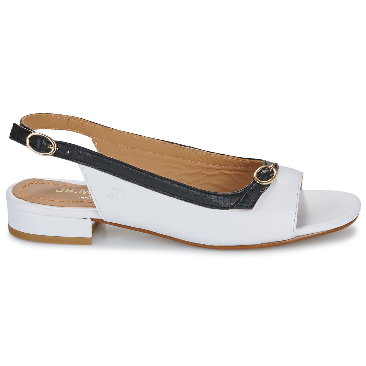 Women's Platforms JB Martin White