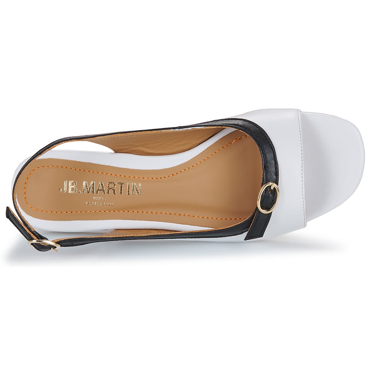Women's Platforms JB Martin White