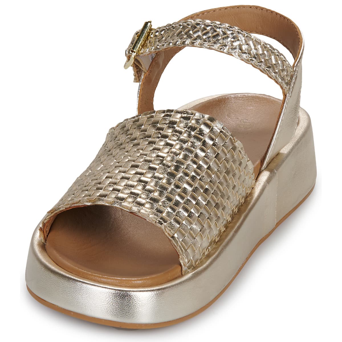 Women's Platforms JB Martin Gold