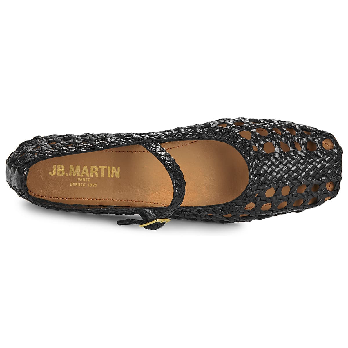 Women's Ballet Flats JB Martin Black