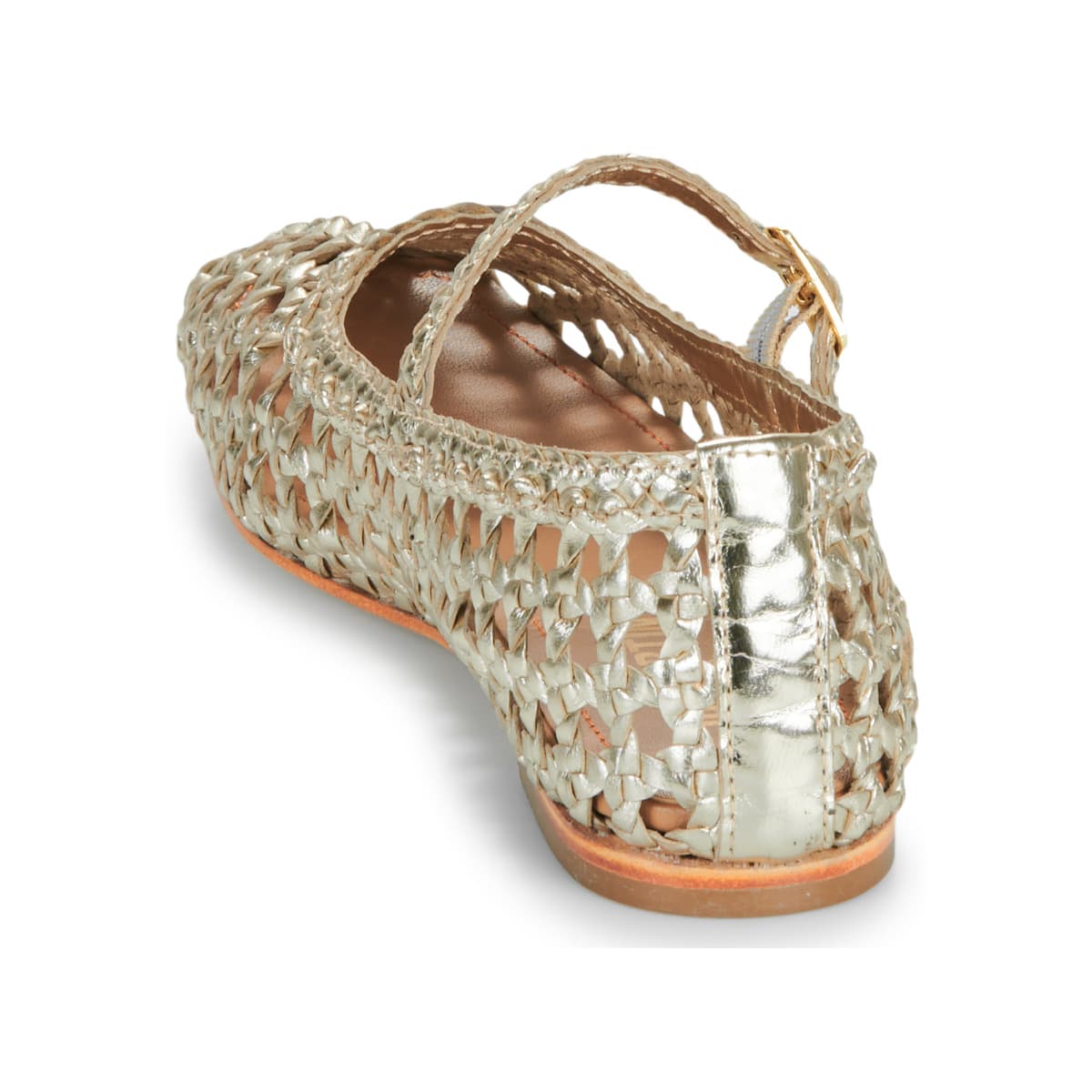 Women's Ballet Flats JB Martin Gold