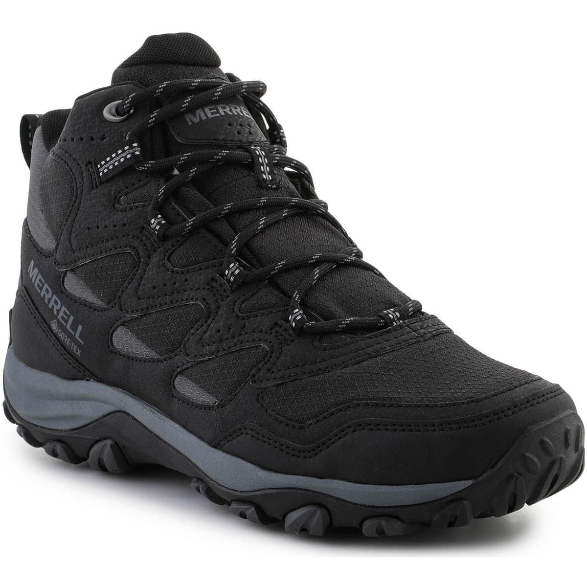 Πεζοπορίας Merrell West Rim Sport MID GTX Black Noir J036519