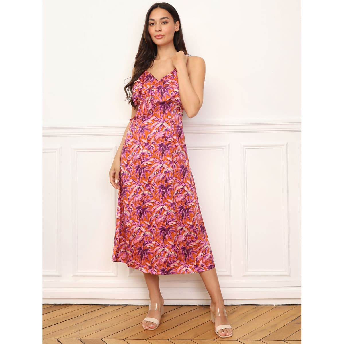 Women's Dresses La Modeuse Orange